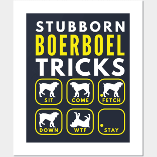 Stubborn Boerboel Tricks - Dog Training Posters and Art